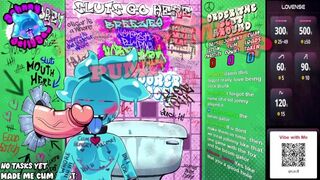 Slutty Slime Sucks GloryHole Cock