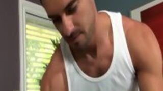 Gaystraight Cut Bottom Pumped With Cock
