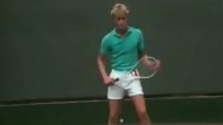 Blowjob At The Tennis Court