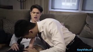 Big Dick Gay Flip Flop With Facial