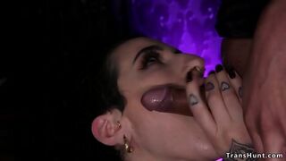 Shemale Fucks Alt Big Tits Babe