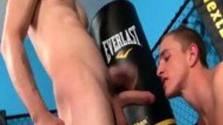 Real Muscular Straight Being Throatfucked
