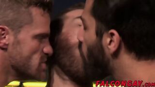 Horny And Rough Threesome Sex With Rimming And Blowjobs