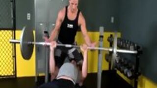 Cut Gaybait Pornstar Fucked In The Gym