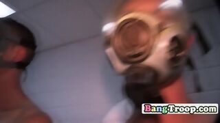 Young Dude Blowing Two Big Cocks