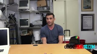 Celebrity Stud Gets Directors Cock Shoved Down His Throat