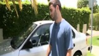 Blowjob With A Horny Gay Stud