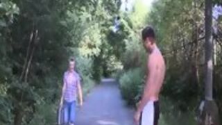 Muscle Hunk Gets Pounded