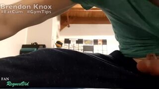 FAN REQUEST: eat cum(gym)