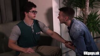 Brunette Gay Anal Sex With Facial