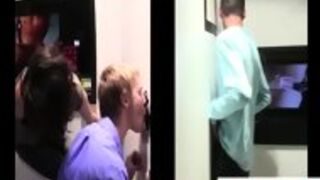 Young Straight Dude Tricked At Gay Gloryhole