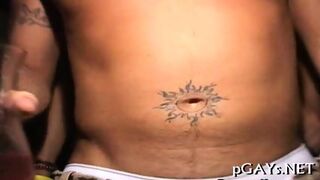Hunk Lances Ass Hole With Cock