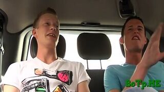 Wild Gays Go Mad About Car Sex