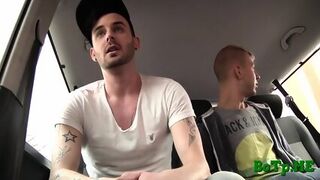 Filthy Gay Dude Enjoys Car Sex