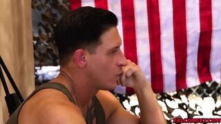 Dalton Riley And Eric Rey Take A Break From Their Duty - Riley Ray