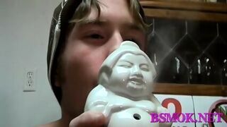 Dude Smokes And Teases Dick