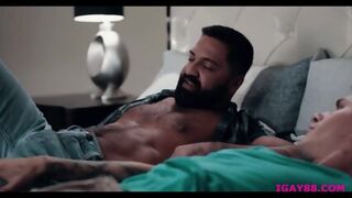 Hunk Dominic Pacifico Rides Hunk Friend Zak Bishops Stiff Cock