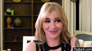 Tbabes Lena And Angelina Suck Dantes Sweet Cock In Threesome - Angelina Sweet