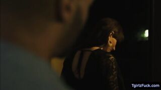 TS Natalie Went To Her Exboyfriend Dillons House And He Fucked Her