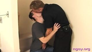 Hung Gay Gets A Blowjob