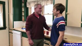 Cute Teen Relaxed By Stepgrandpas Cock Grinding His Ass