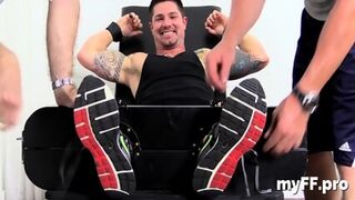 Horny Gay Lad In Fetish Solo