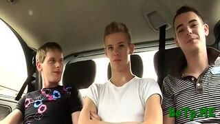 Gays Craves For Hardcore Car Sex