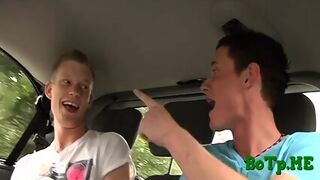 Curious Gay Dudes Try Car Sex