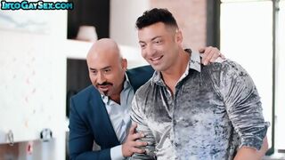 Muscular Stud Anally Fucked By Hunk Gay BFF After Rimjob