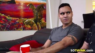 Black Stud Gets His Virgin Ass Bareback Fucked By A Gay