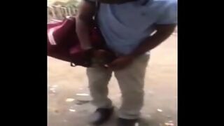 Str8 African Pop Out His Huge Tool