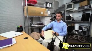 White Ass Banged With Black Dong