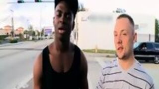 Hot White & Black Gay Sex