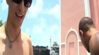 Black Gay Fucks White Pal