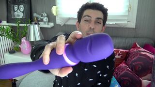 MY REVIEW about the WE VIBE WAND a very POWERFULL VIBRATOR (Msieur-jeremy)