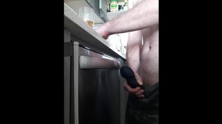 Horny Trans Guy CAN'T STOP Moaning And Humping Dishwasher!!