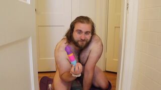 Sucking and Fucking My Rainbow Dildo Just In Time For Pride Month