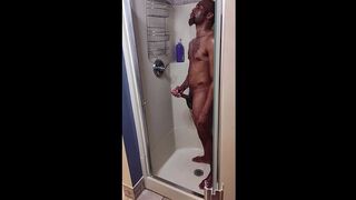 CAUGHT! Kennie Jai caught by roommate jerking off in the shower!!