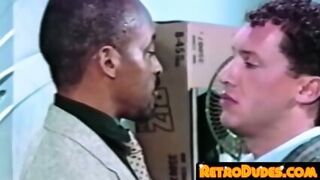 Retrodudes Com Office Stud Swaps Head With Hung Black G