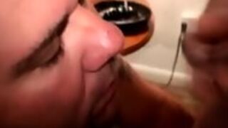 Hairy Guy Loves His Penis As Much As From Another Man