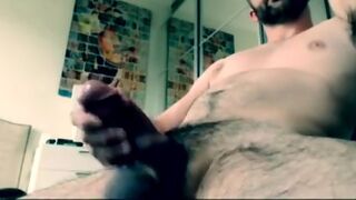 7 Inch Girth Beer Can Hairy Cock DILF Goon Bate