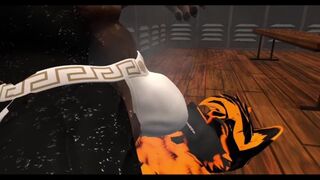 Wolf jocks fuck in locker room