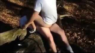 OUT IN THE WOODS