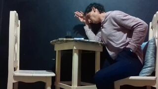 Truncated Psychologist Consoles Himself in Reading 1223 by Rabaerre Artist