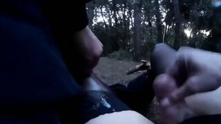 Ostia Pine Forest: Outdoor Crossdresser Fun