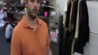 Pawnshop Amateur Wanking For Cash