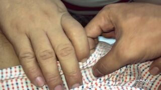 Magkompare nagpaputok ng tamod