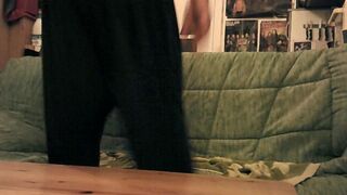 Jerking for you (76) with one testicle