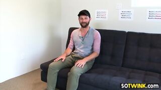 Amateur Gay Guy Gives A Great Audition For The Camera