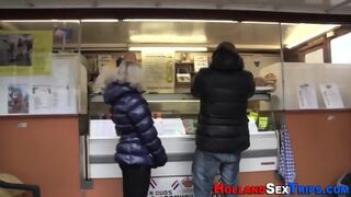 Dutch Prostitute Licking